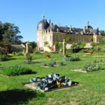 Jardin potager du château de Digoine