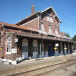 Gare de Bouchain et sa halle ferroviaire