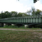 Pont-canal enjambant la Seine