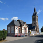 Croix du cimetière en fer forgé