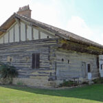 Maison à empilage de poutres de Peyregras