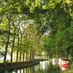 Canal du Midi : pont-aqueduc