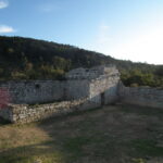 Restes du château de Miramont